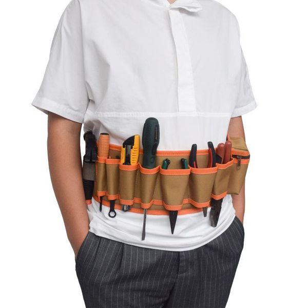 

storage bags 600d oxford cloth multi-pocket electrician repair tool belt bag