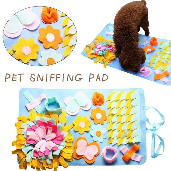 

pet sniffing pad feeding mat multi-standard washable training mats for dog cat home supplies kennels & pens