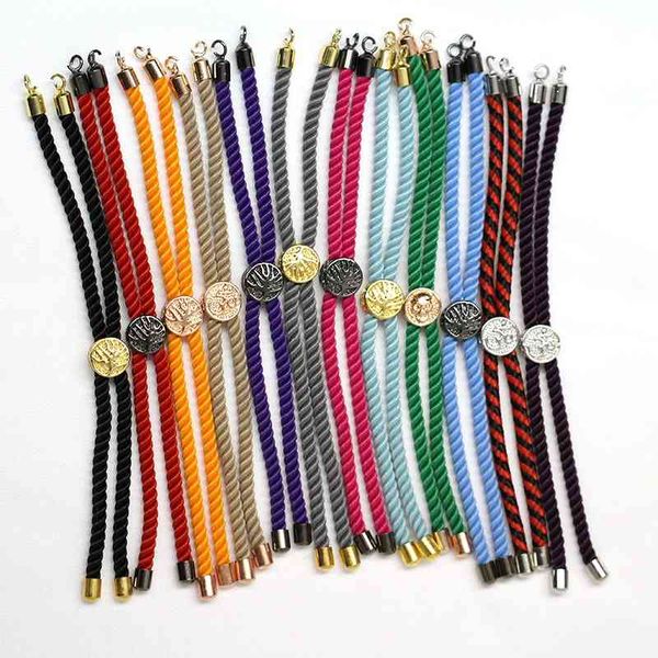 

20pcs bulk all colors available rope cord string for women shoelace bracelet jewelry, Golden;silver