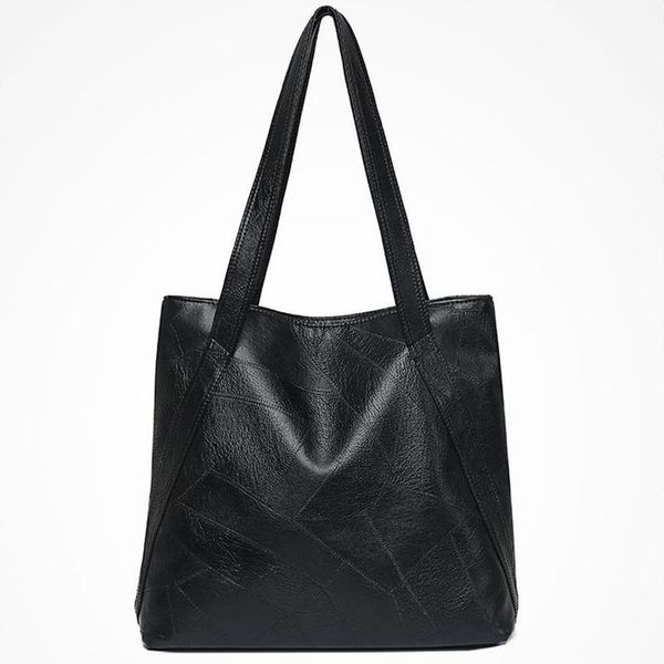

evening bags women's luxury handbag fashion shoulder bag large capacity retro soft pu leather brown casual tote