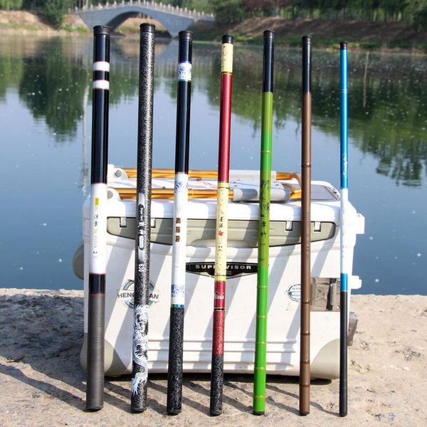 

fishing rod hard-adjusting stream 7.2m 6.8m short section fiberglass spindle gear boat rods