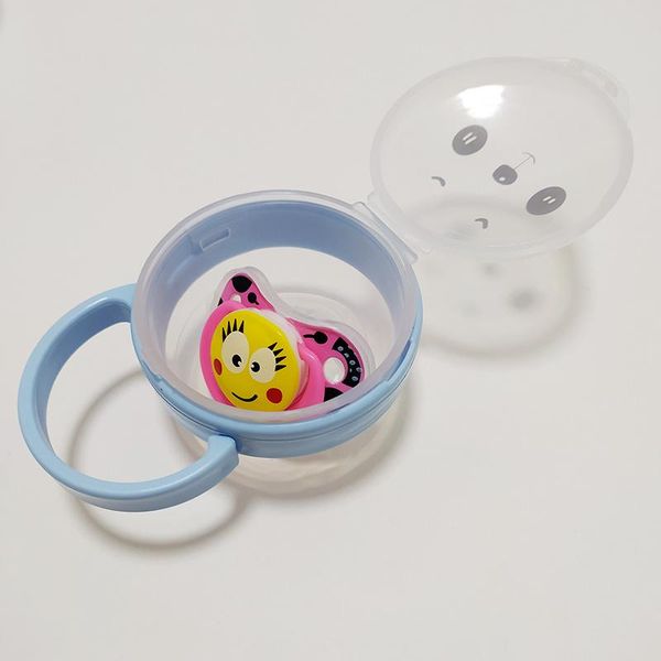 

pacifiers# 2021est pacifier storage artifact baby soothing mouth dust box portable carry hook