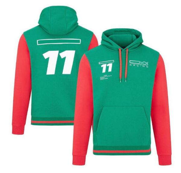 

2021f1 formula one men's hooded sweatshirt jacket racing sweatshirt same style team car fan clothing large size can be customized