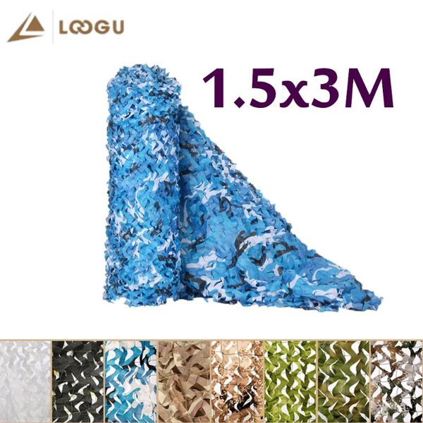 

colors 1.5*3m reinforced military camouflage nets army camo netting woodland blue outdoor hunting garden fence 1.5x3m tents and shelters