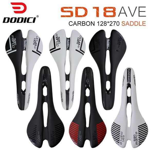 

bike saddles dodici all-carbon hollow carbon fiber cushion riding saddle for road mountain with ultra-light leather
