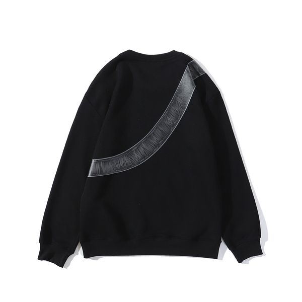 

mens clothing mens hooded sweatshirts mens and womens designer hoodie high street print hoodie winter sweatshirts b44, Black