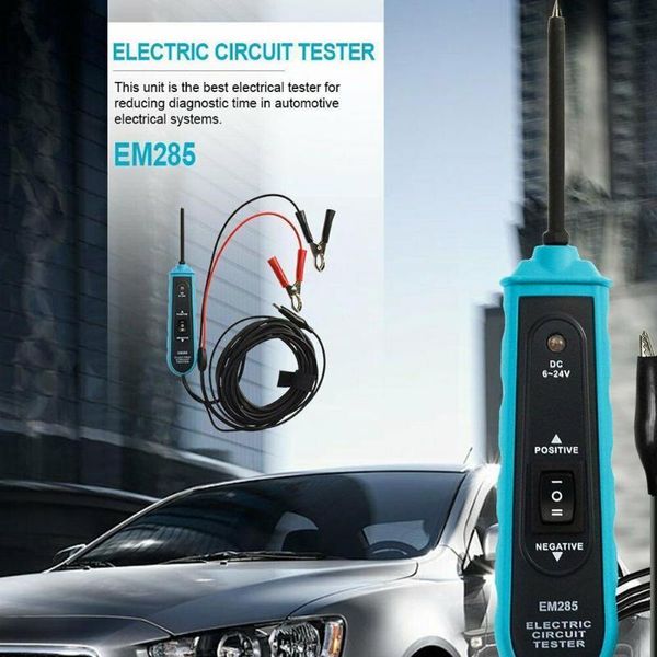 

diagnostic tools em285 6-24v dc power probe car electric circuit tester electrical system cable table automotive v0g6