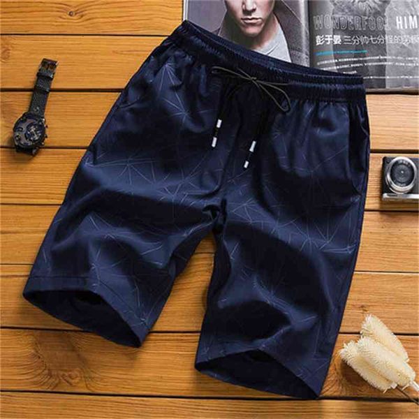 

men's shorts summer active thin ultra light loose elastic waist quick drying zipper pocket casual beach male breathable m-4xl 21h6, White;black