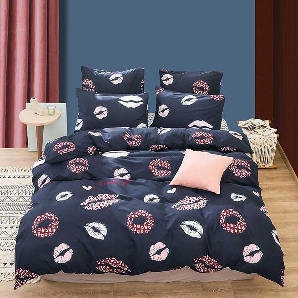 

bedding sets promotiong price 03 printed solid home set 4-7pcs lovely pattern with star tree flower