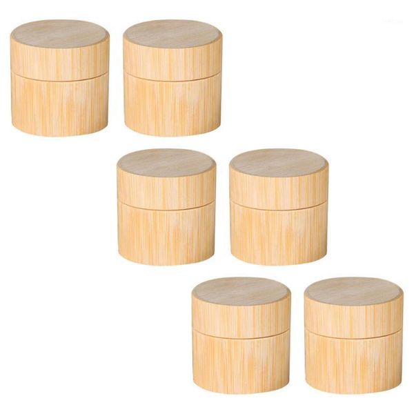 

storage bottles & jars 6pcs portable cream boxes unguent cosmetics