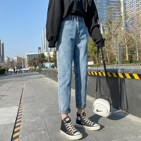 

women's jeans casual boyfriend for women high waist pantalon jean femme blue vaqueros de mujer plus size denim pants ladies