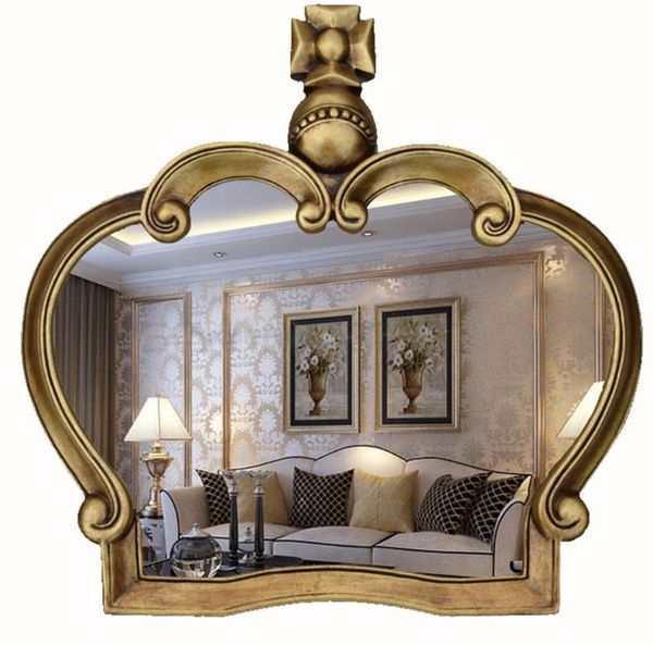 

mirrors crown mirror bathroom european-style wholesale beauty dressing