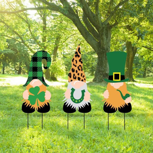 

pillow st.patrick's day party yard signs stakes holiday supplies funny cute for