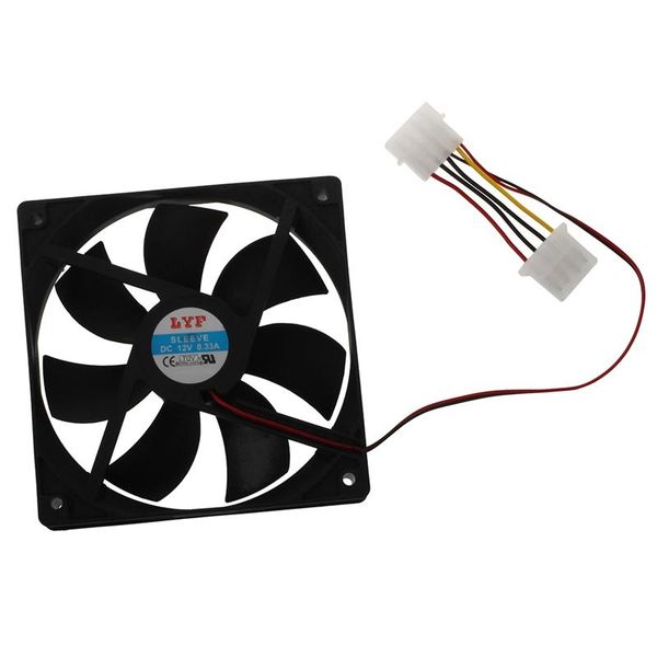 

fans & coolings semoic computer pc case 4 pin cool cooler cooling fan 120mm