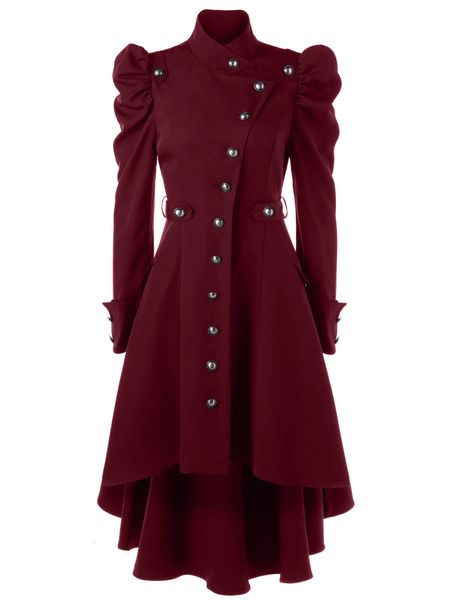 

casual dresses womens designer bodycon british style mid-length single breasted slim fit blazer solid autumn women trench coat maxi 86a2, Black;gray