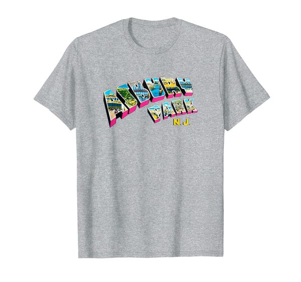 

Asbury Park NJ Shirt Retro New Jersey Souvenir TShirt, Mainly pictures