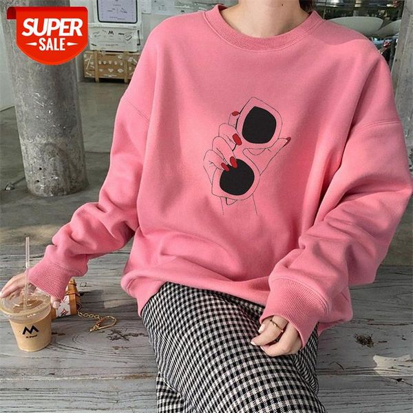 

popular pattern red nails printed sweater and velvet watermelon #ex5f, Black