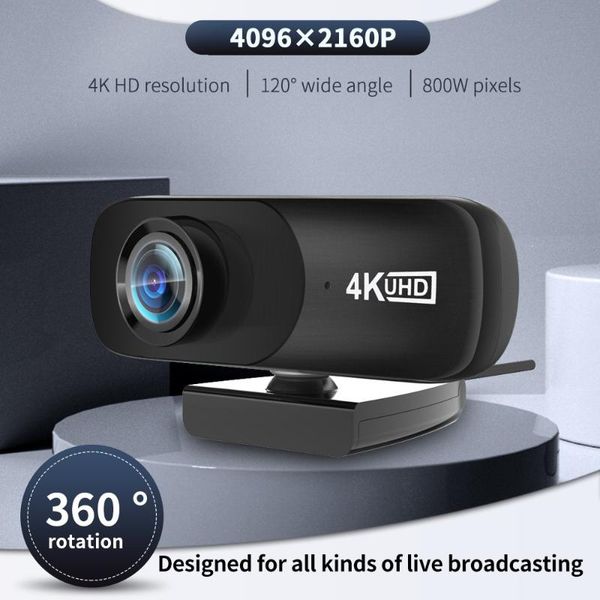 

webcams c160 4k webcam 1080p 30fps full hd usb web camera with microphone for computer cam 8m pixel meeting living