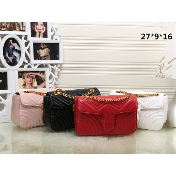 

fashion women's bag new style single shoulder crossbody wavy chain cover bag-1732 purse