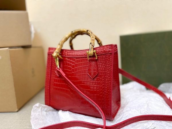 

fashion shoulder bags ebony leather women's cute little bag bamboo handle exquisite rectangular shoulder bag vintage metal luxury lette