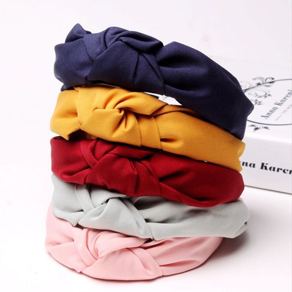 

hair accessories fashion fabric knot women bow headband head band hoop accessories ornament for women girls hairband headdress turban l1r3, Slivery;white