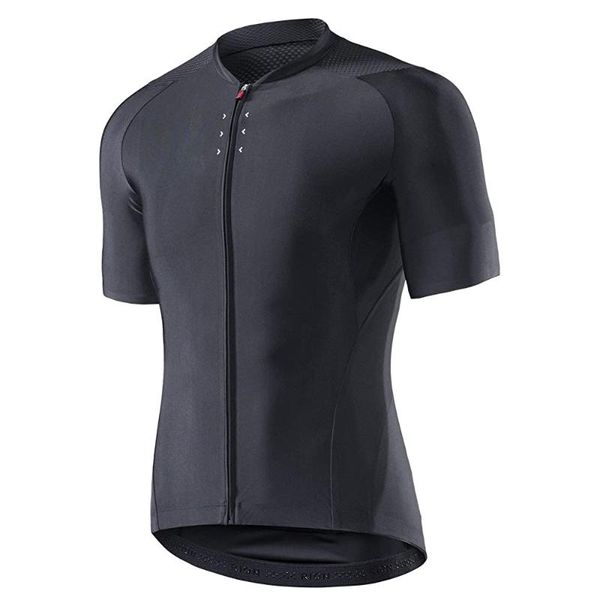 

racing jackets men's compression bike black reflective jerseys short sleeves motocross mountain downhill road bicycle, Black;red