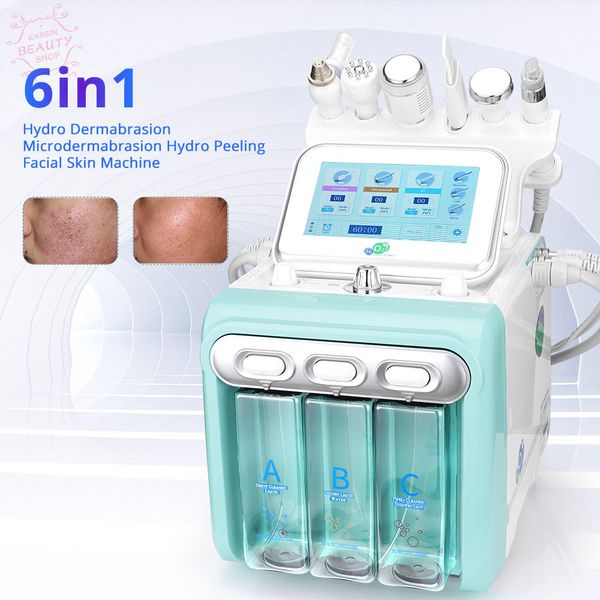 

pro 6 in1 facial dermabrasion treatment reshape restore healthy skin rejuvenation water peeling deep cleansing pore device