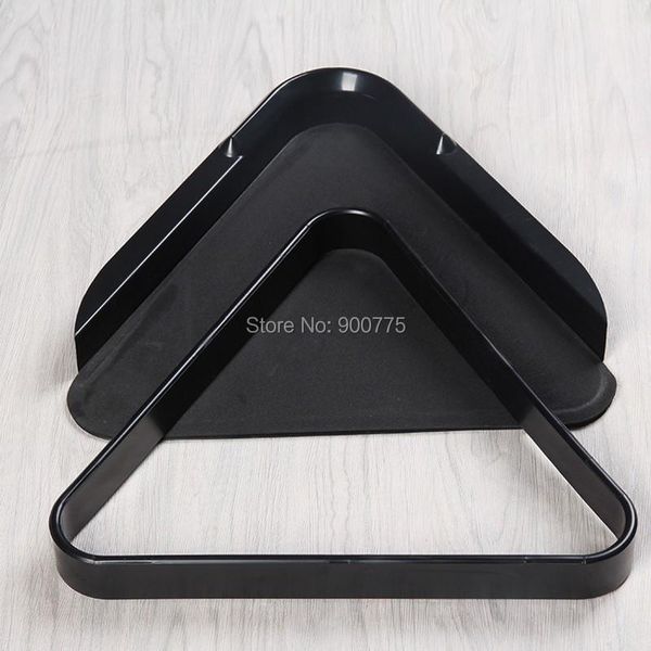 

pool triangle billiard rack & ball tray for 2.25" balls american game 450g/set abs 2 in 1 and