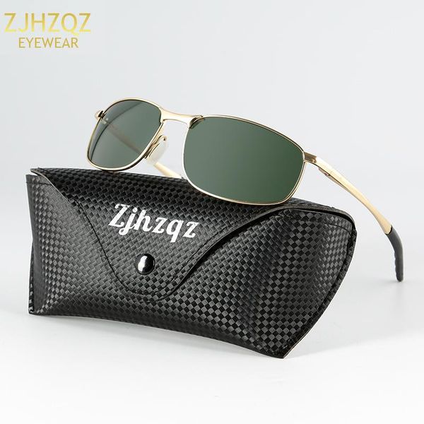 

sunglasses zjhzqz men's polarized metal frame night vision car driving sun glasses 100% uv400 polarised goggle style eyewear, White;black