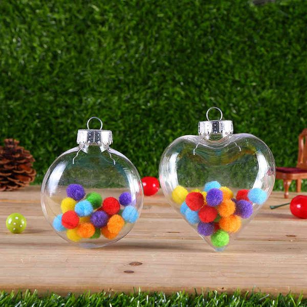 

new ps transparent christmas ball atmosphere party decoration props
