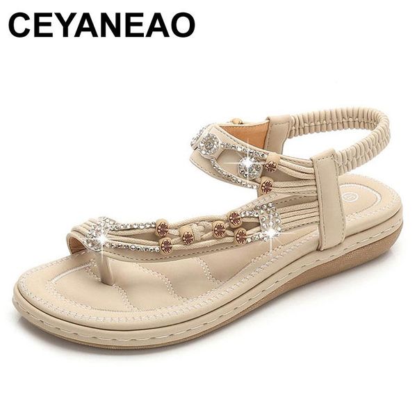 

2021european-style fashionable with flower and beads decorated rhinestones high-quality luxury women's sandals, Black