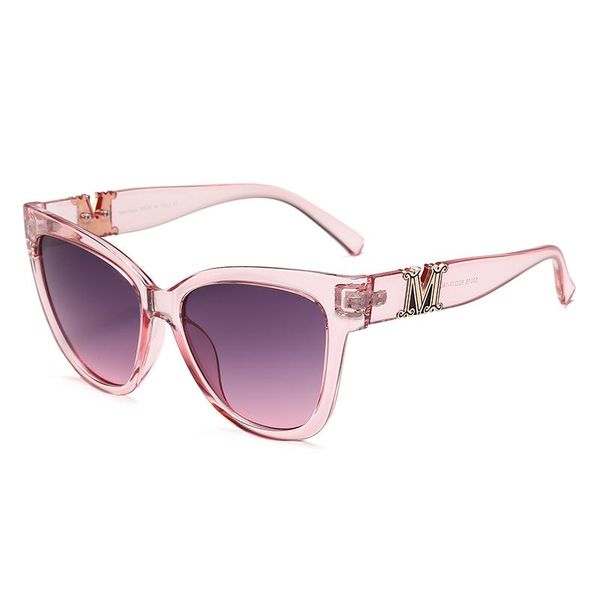 

sunglasses women fashion cat eye shades men uv400 sun glasses oversized eyewear 2021, White;black