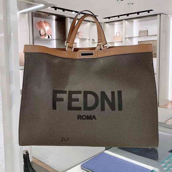 

xiaohongshu.com hongxiaoyu sister's same tote bag printed letter canvas bag one shoulder hand bag women's fashion zly bags