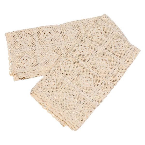 

table cloth 1pc hollow pastoral style tablecloth dining elegant piano cover