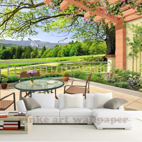 

wallpapers custom 3d po wallpaper modern stereo landscape bedroom large wall mural living room tv background painting