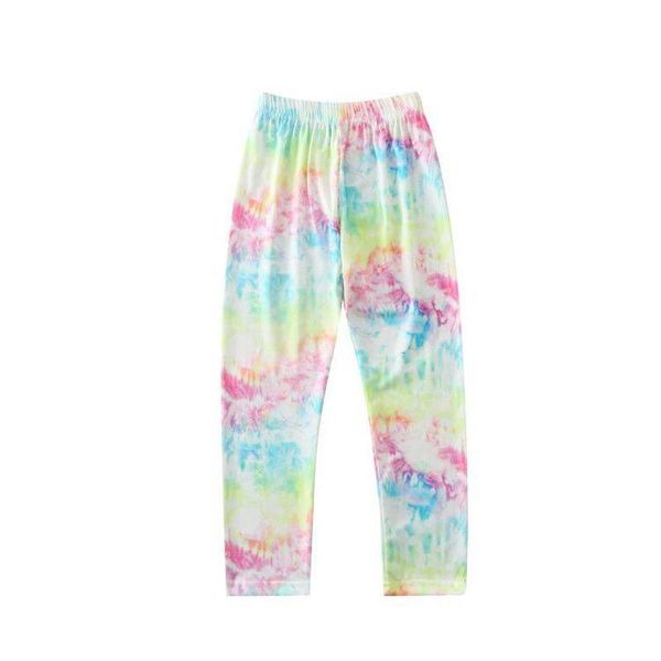 

trousers girls pants children's summer autumn long fashion printed tight 2021 big kid girl leggings crl064, Blue