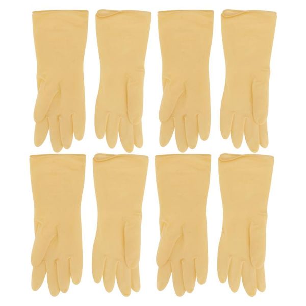 

disposable gloves 4 pairs reusable household washing for laundry