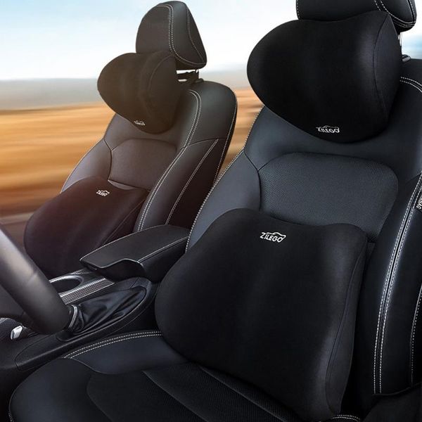 

seat cushions car neck massage cushion memory foam travel chair headrest in the head lumbar support for accessories