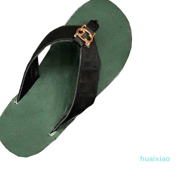 

slipper men shoes luxurys sandals women fashion designers flat slides flip flops paris summer beach embroidered leather 2021, Black