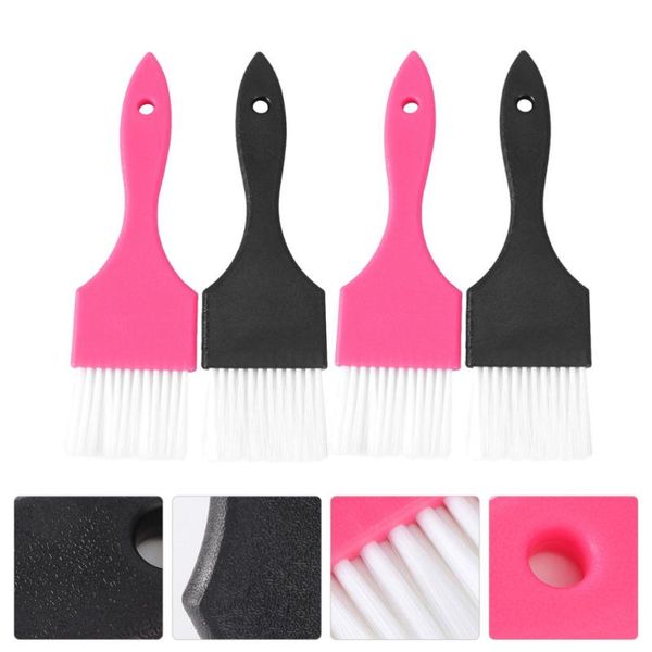

hair brushes 4pcs hairdressing dyeing supplies salon accessories, Silver