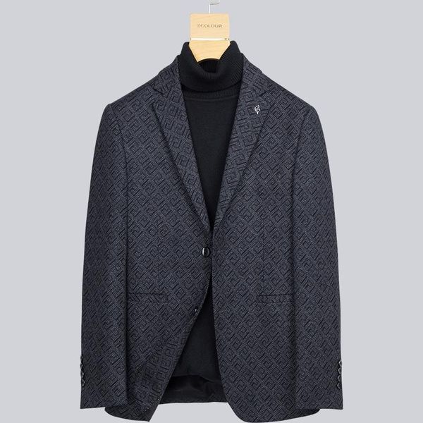 

men's suits & blazers suit oversized 2021 autumn and winter wear middle-aged large fat single breasted small, White;black