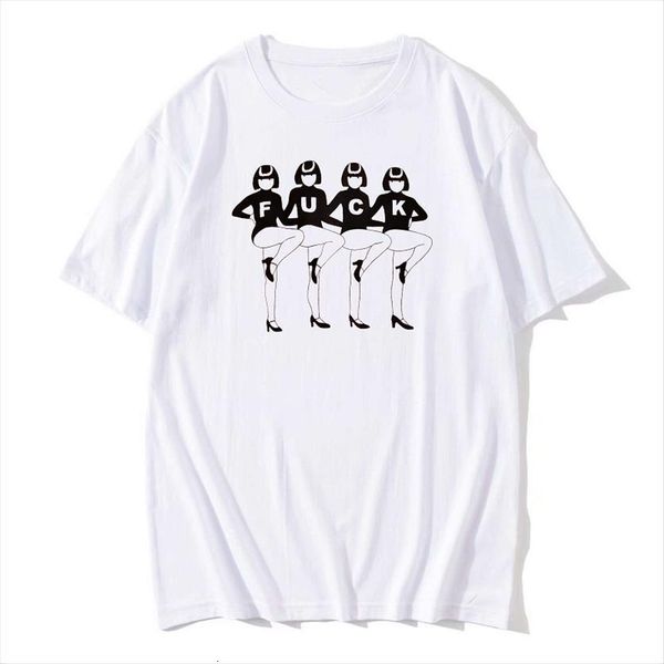 

harajuku virgin mary hip hop womens t shirt movie streetwear white tee