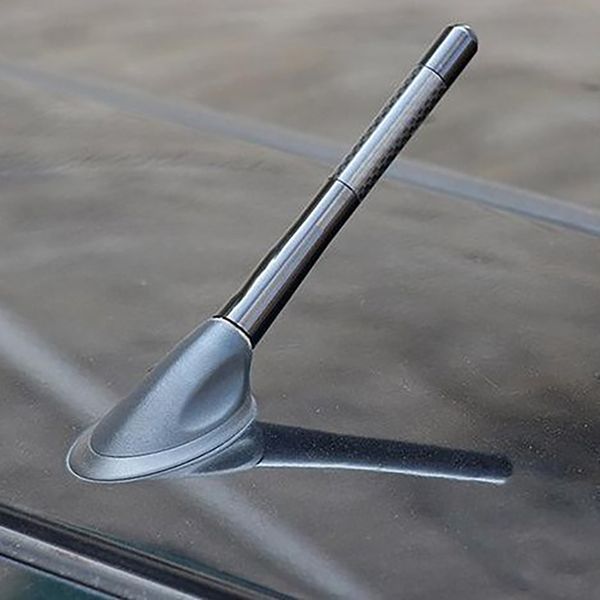 

1pcs carbon fiber metal short modified radio antenna for universal car kit