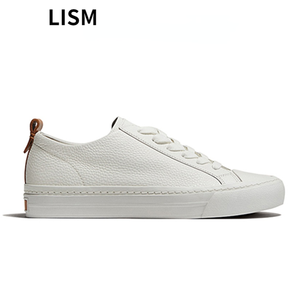 

2021withered summer casual shoes women england simple white cowhide genuine leather white women shoes sneakers women shoes woman, Black;white