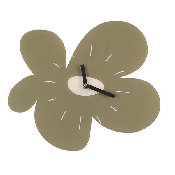 

wall clocks decorative clock exquisite mute acrylic flower (battery)