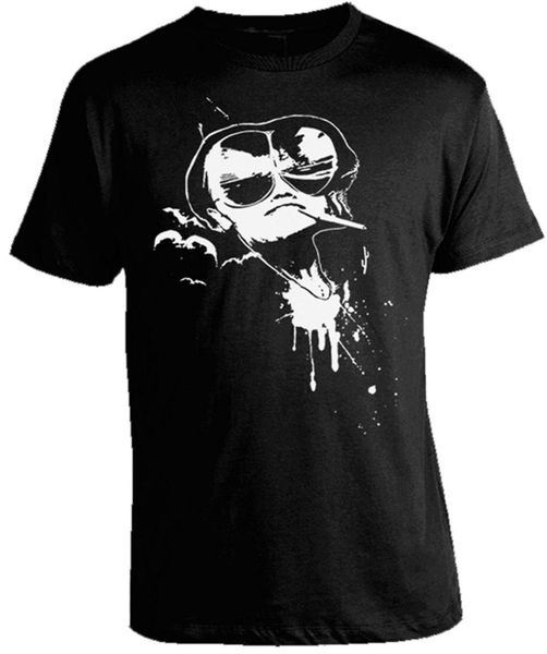 

r1 fear and loathing in las vegas black t-shirt, White;black
