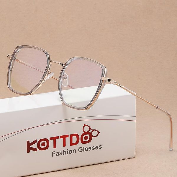 

fashion sunglasses frames 2021 anti-blue light glasses for men and women optical myopia computer eyeglasses frame transparent prescription e, Black