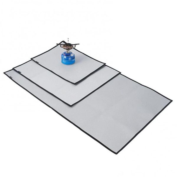 

outdoor pads mat camping fireproof grill blanket heat insulation pad for outdoors picnic barbecue
