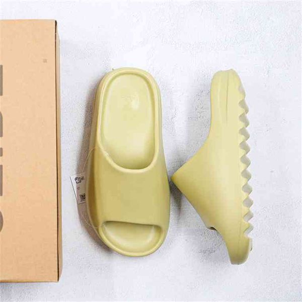 

yeesy slide bone black green fashion sports slippers white khaki men women indoor outdoor sandal basketball shoes football sneakers size 35-