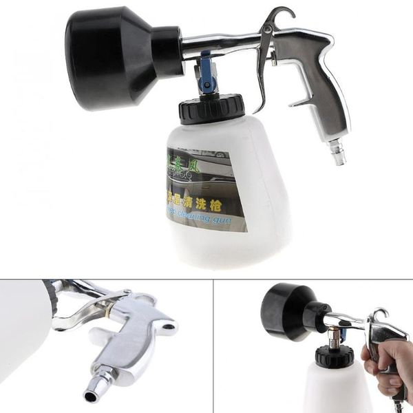 

professional spray guns 1 litre handheld mini pneumatic cleaning gun with foam bottle and adjustable press type switch for washing car